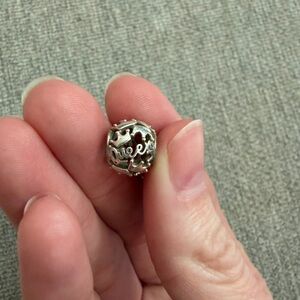 Pandora Silver Queen Charm